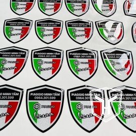 Decal Phản Quang 3M Phủ Keo Epoxy 2