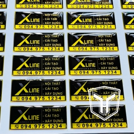 Decal Xi Bạc Phủ Keo Epoxy 4