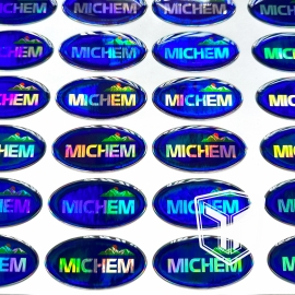 Decal 7 màu (Hologram) Phủ Keo Epoxy 3