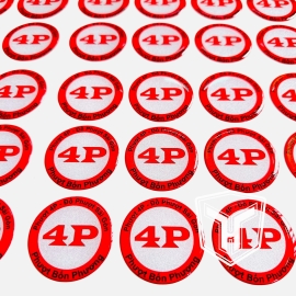 Decal Phản Quang 3M Phủ Keo Epoxy 4