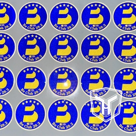 Decal Phản Quang 3M Phủ Keo Epoxy 7