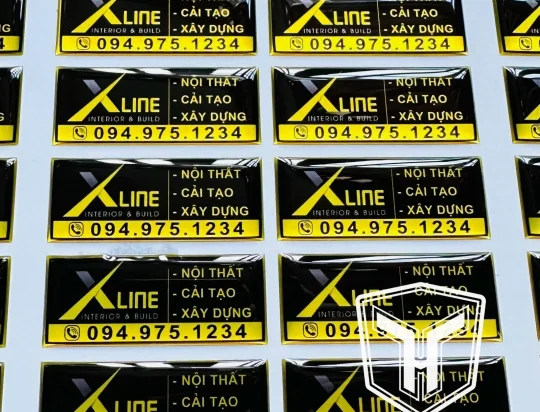 Decal Xi Bạc Phủ Keo Epoxy 4