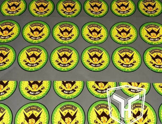 Decal Phản Quang 3M Phủ Keo Epoxy 9